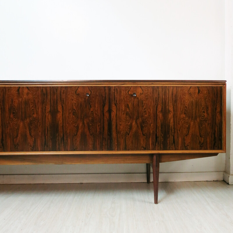 English Archie Shine "Hamilton" sideboard in rosewood, Robert HERITAGE - 1950s