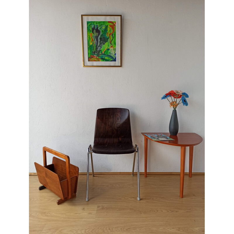 Vintage chromen stoel, 1970