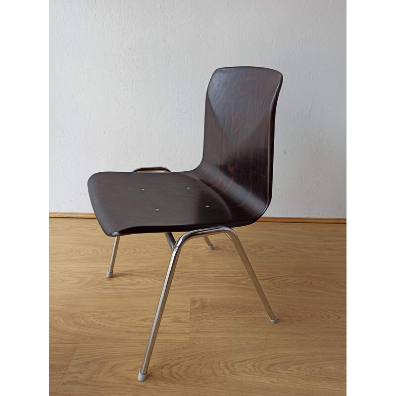 Mid-century chromed chair, 1970s