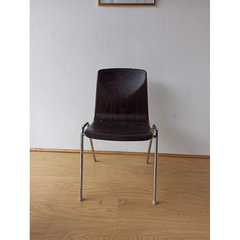 Mid-century chromed chair, 1970s