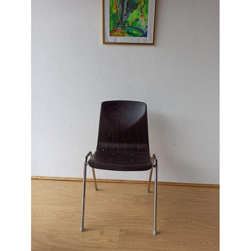 Mid-century chromed chair, 1970s