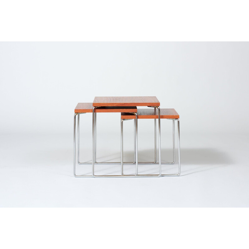 Mid-century nesting tables Brabantia, 1960s