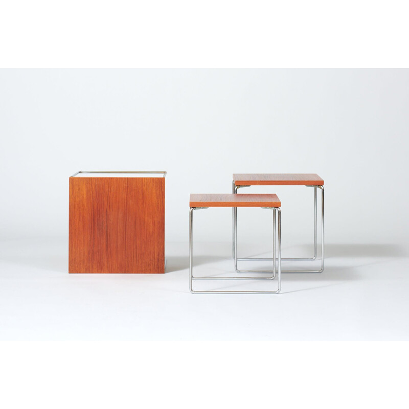 Mid-century nesting tables Brabantia, 1960s