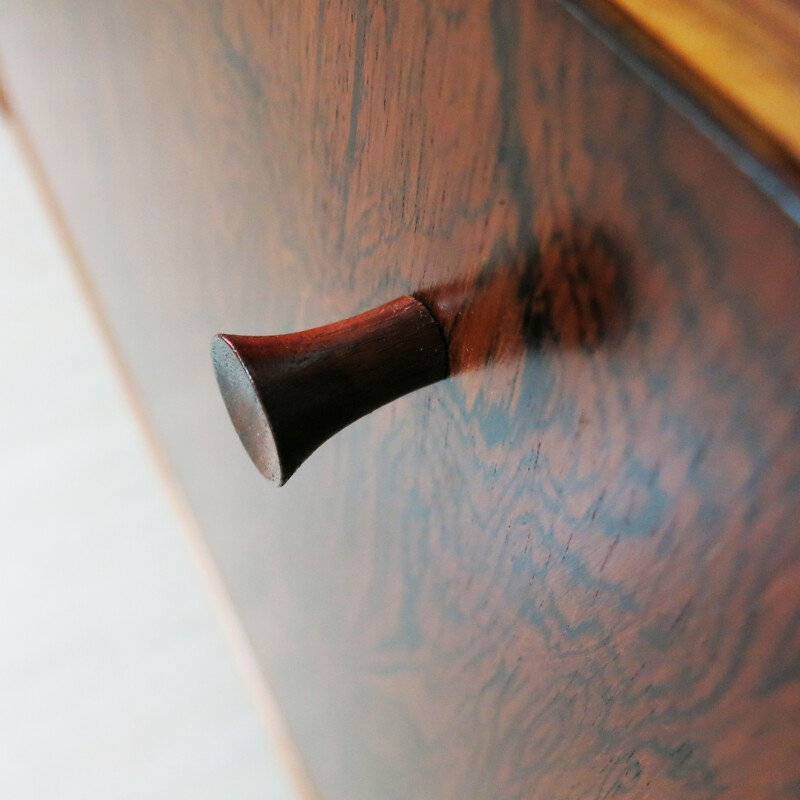 English Archie Shine "Hamilton" sideboard in rosewood, Robert HERITAGE - 1950s