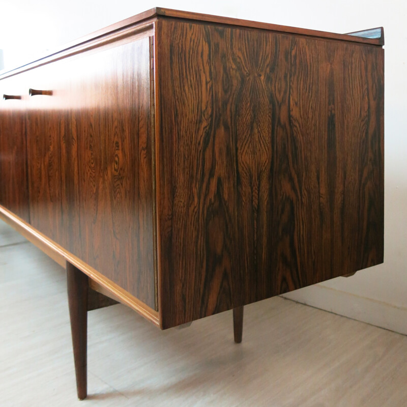 English Archie Shine "Hamilton" sideboard in rosewood, Robert HERITAGE - 1950s