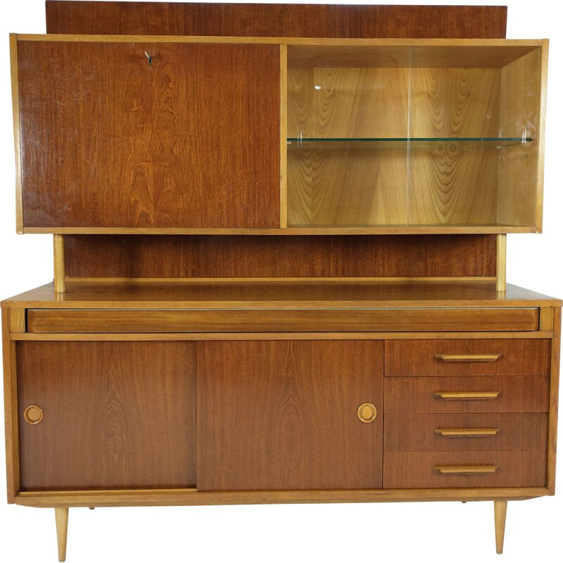 Mid-century sideboard and desk 2 in 1, 1970s