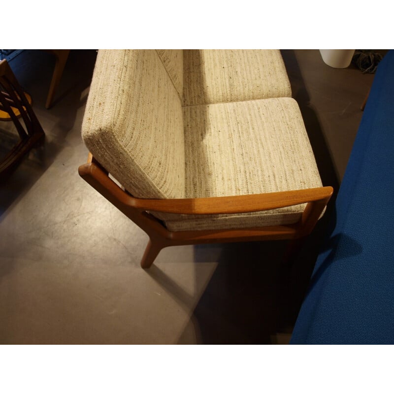 3 seaters daybed sofa in teak, Ole WANSCHER - 1960s