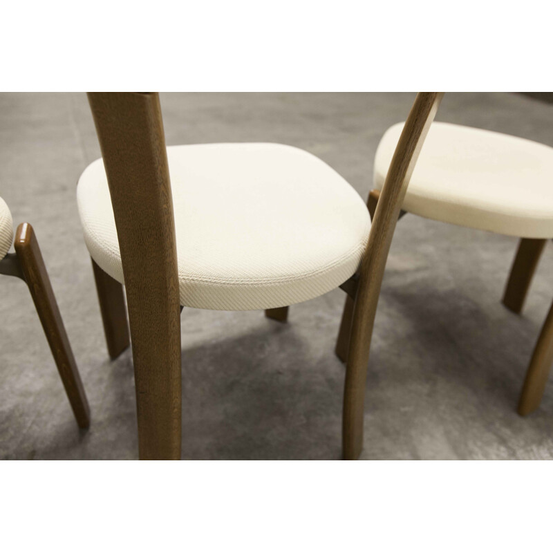 Set of 3 vintage chairs by Bruno Rey for Dietiker Basel, 1970s