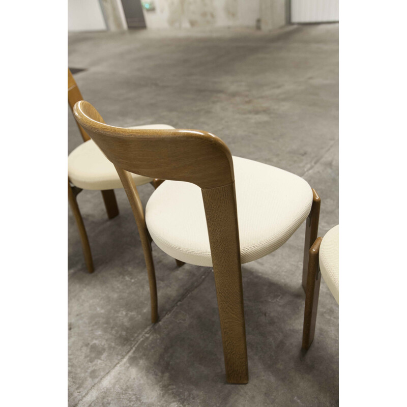 Ensemble de 3 chaises vintage par Bruno Rey pour Dietiker Basel, 1970