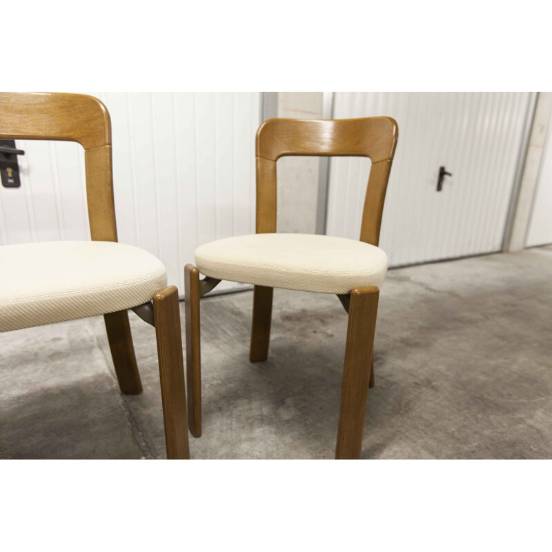 Set of 3 vintage chairs by Bruno Rey for Dietiker Basel, 1970s