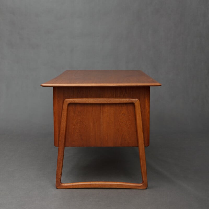 Scandinavian desk in teak wood, Svend Aage MADSEN - 1950s