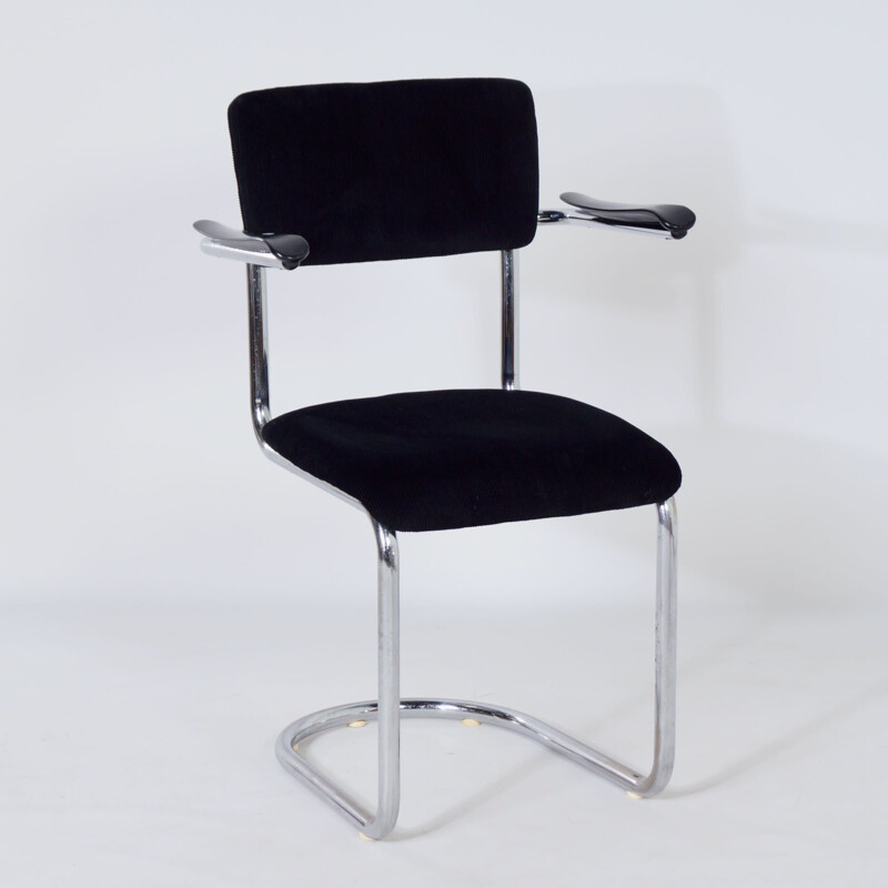 Mid-century Cantilever chair model 1017 by Toon de Wit for Gebr. De Wit, 1950s