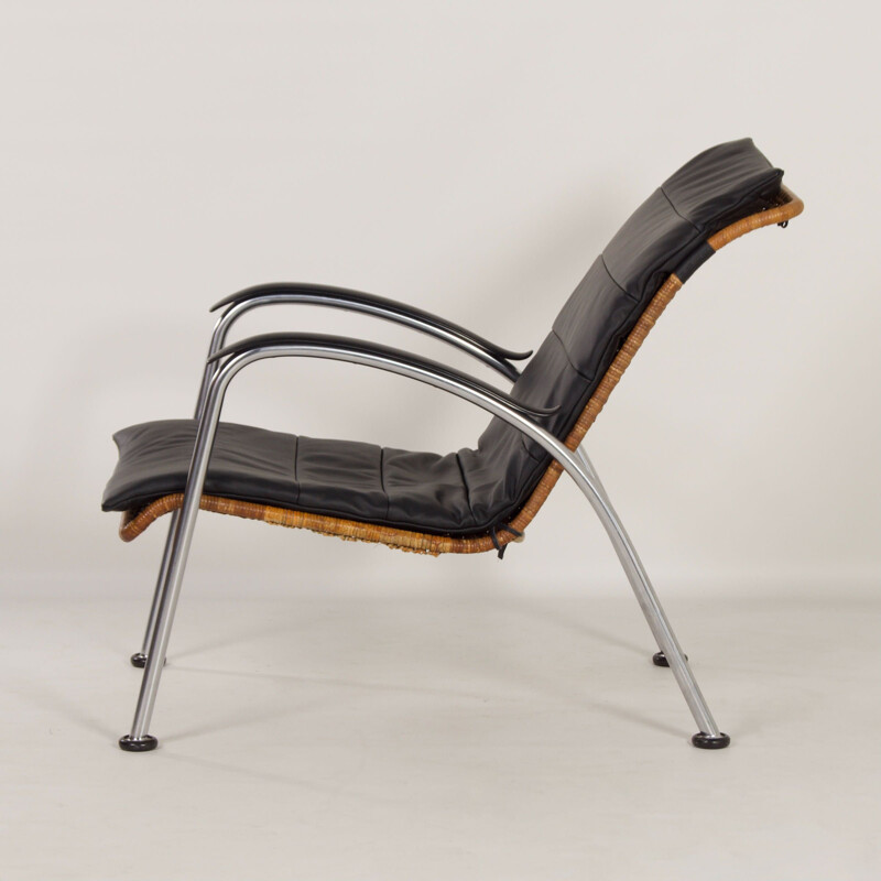 Gispen 404 vintage stoel van W.H. Gispen voor Gispen, 1950