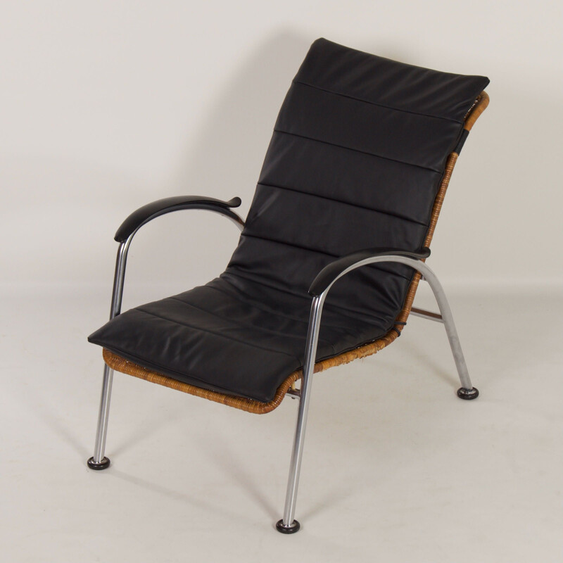 Gispen 404 vintage chair by W.H. Gispen for Gispen, 1950