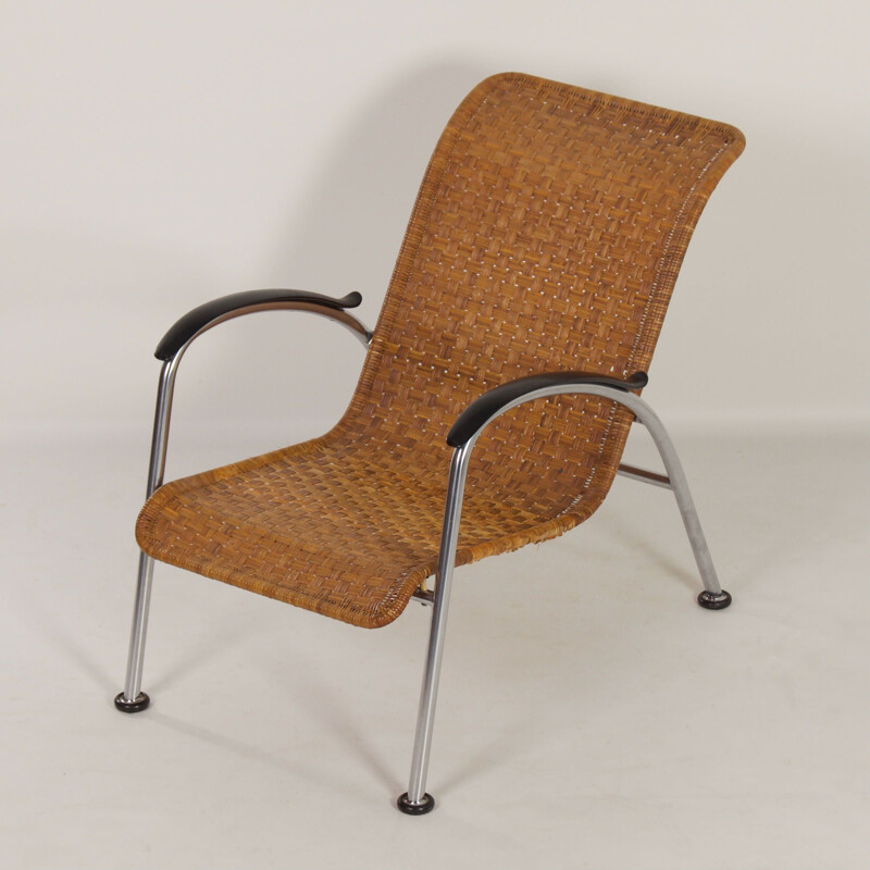 Mid-century gispen 404 chair by W.H. Gispen for Gispen, 1950s