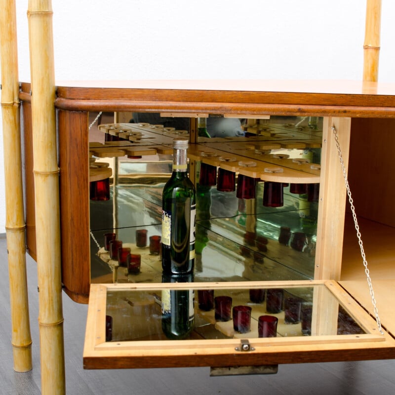 Storage cabinet "Tiki Bar" - 1950s