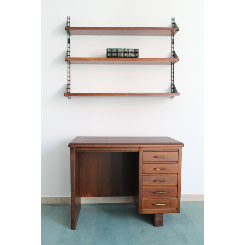 Mid-century desk of italian design by Antonio ferretti Milano