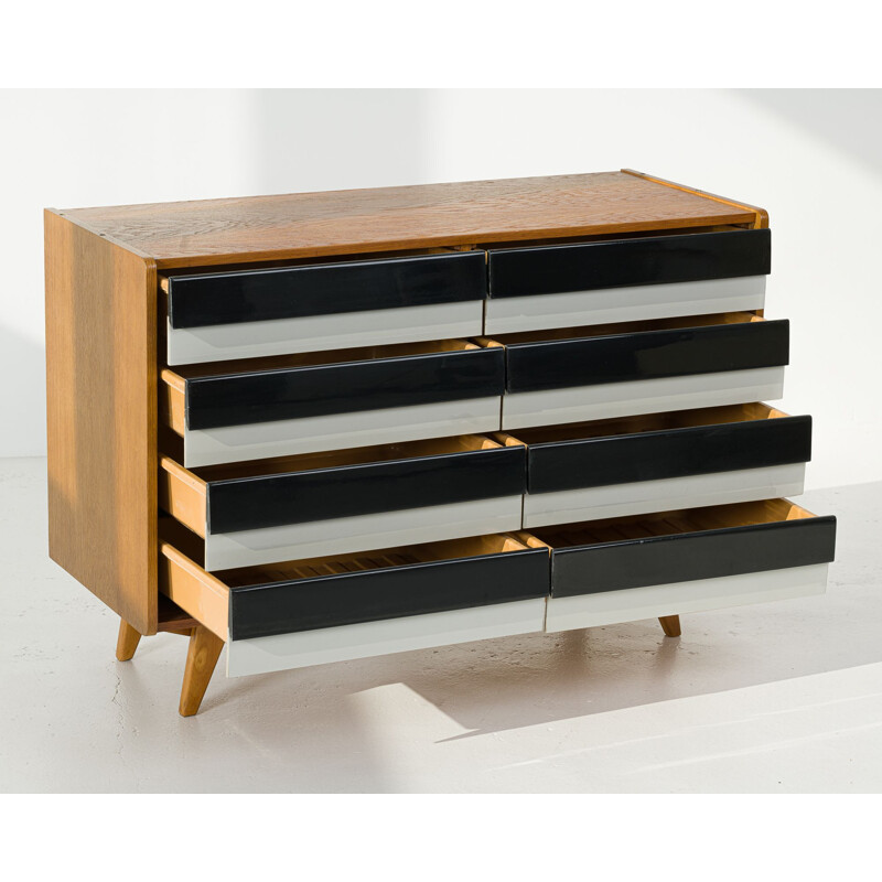 Vintage dresser Model U-453 by Jirí Jiroutek for Interier Prague, 1960