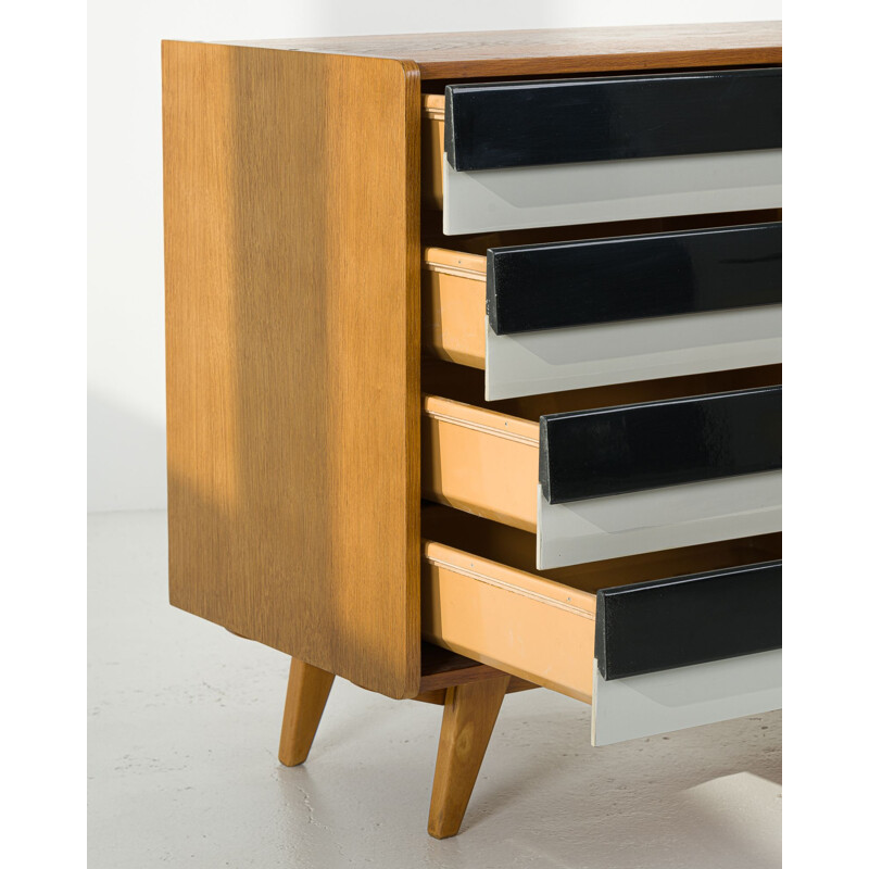 Vintage dresser Model U-453 by Jirí Jiroutek for Interier Prague, 1960