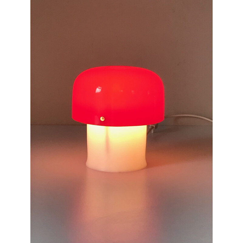 Vintage lamp van Harvey Guzzini voor Meblo, 1970