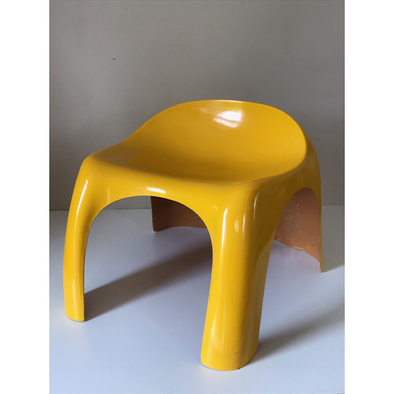 Sedia efebino vintage stacy duke design, 1970