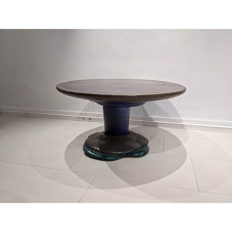 Vintage table by Louis Durot, 2000