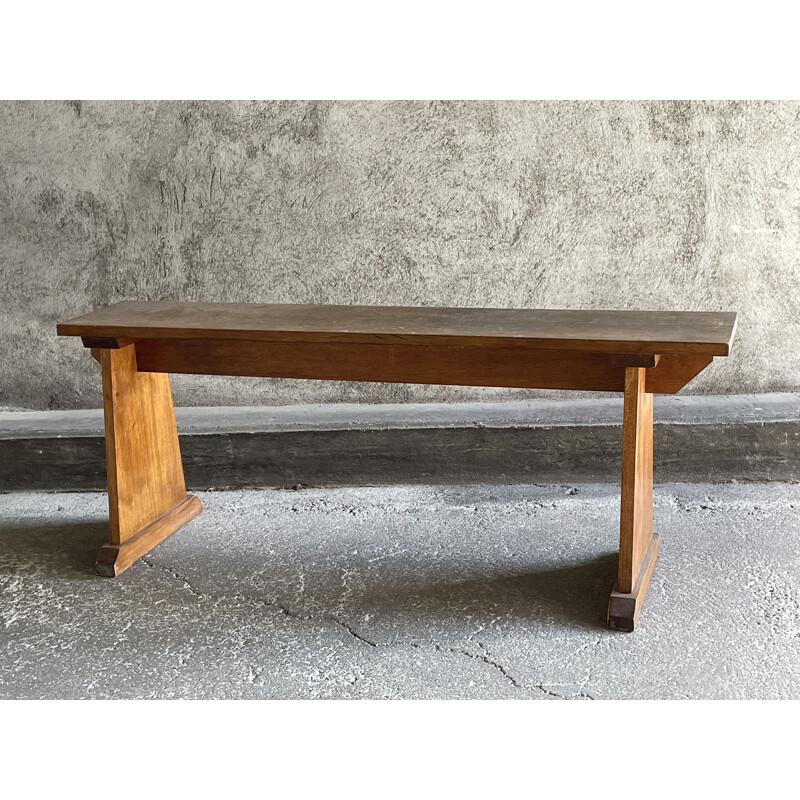 Vintage wooden bench