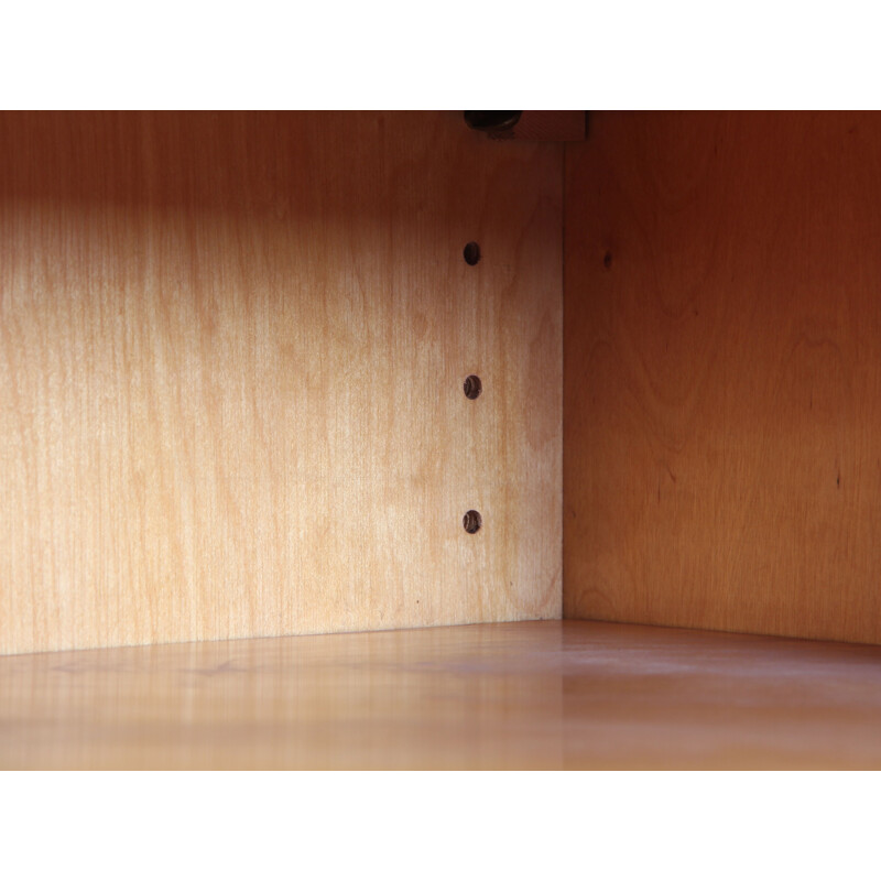 Scandinavian teak corner cabinet or corner unit