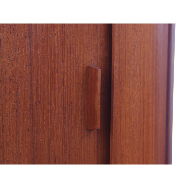 Scandinavian teak corner cabinet or corner unit