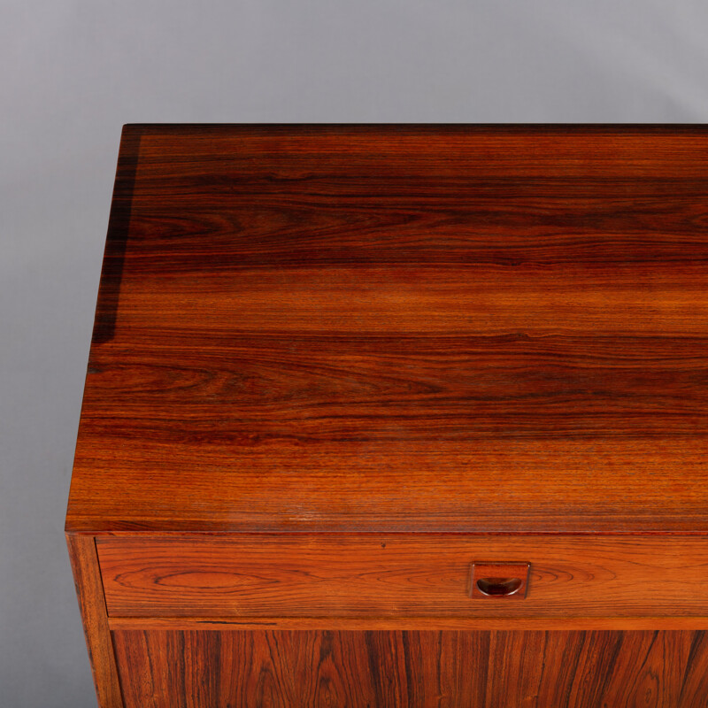 Aparador Vintage rosewood de E. Brouer para Brouer Mobelfabrik, Dinamarca 1960