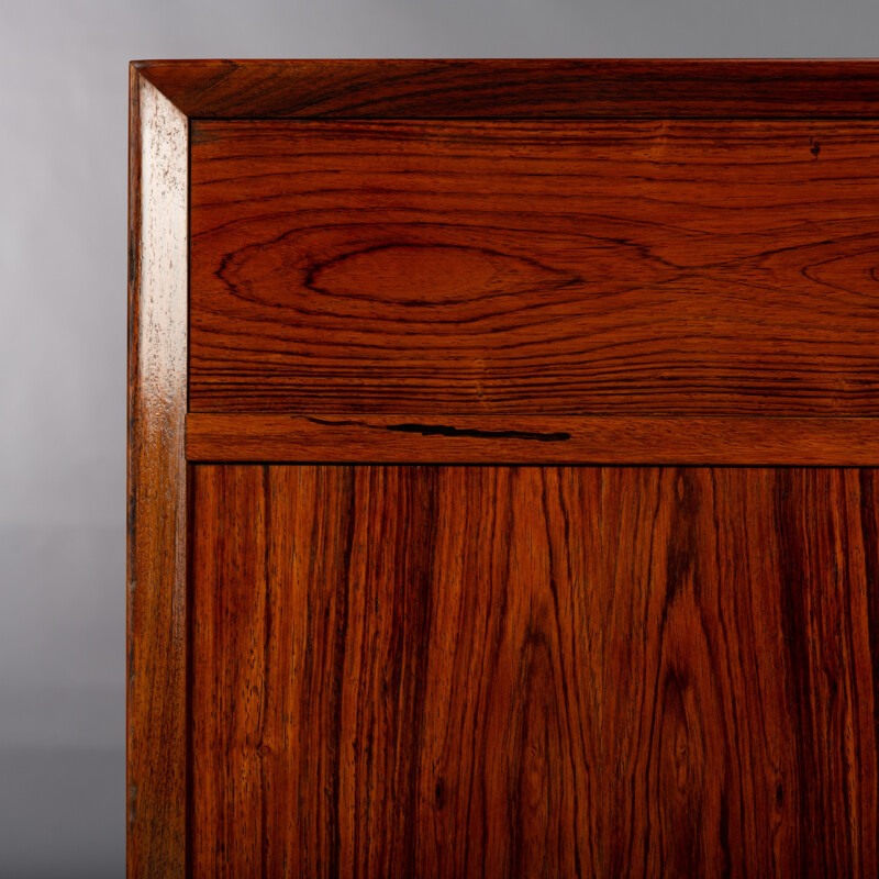 Vintage rosewood sideboard by E. Brouer for Brouer Mobelfabrik, Denmark 1960