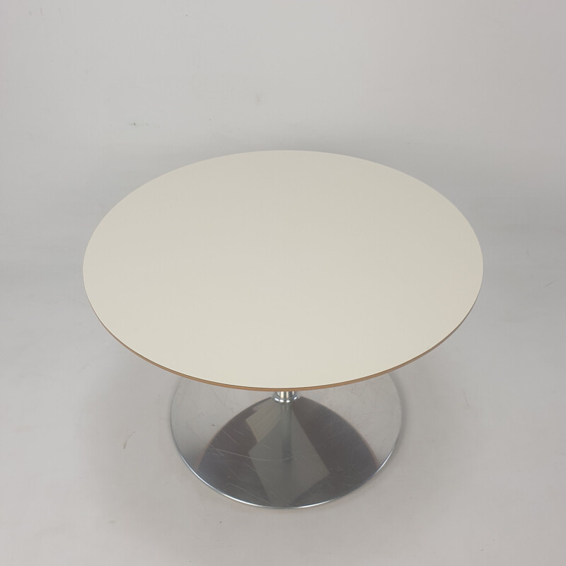 Mesa de centro redonda vintage de Pierre Paulin para Artifort, 1960