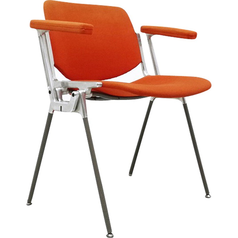 Castelli "DSC 106" bridge armchair, Giancarlo PIRETTI - 1960s