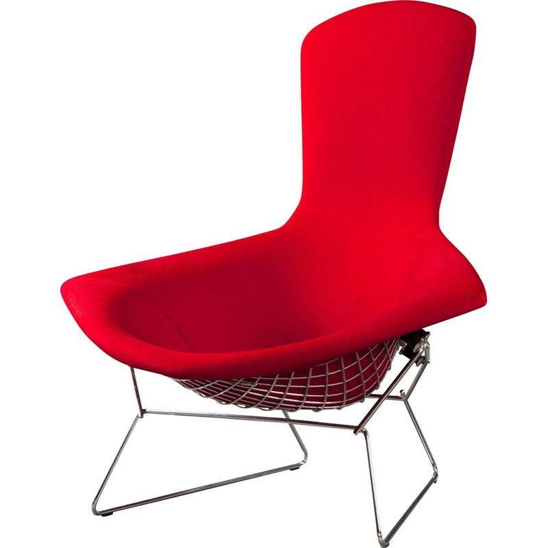 Bird Chair with Ottoman by Harry Bertoia for Knoll