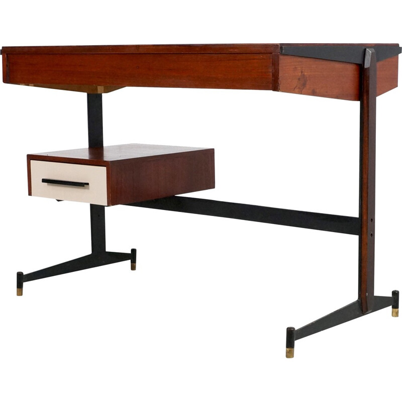 Little Italian desk in teak wood - 1950s