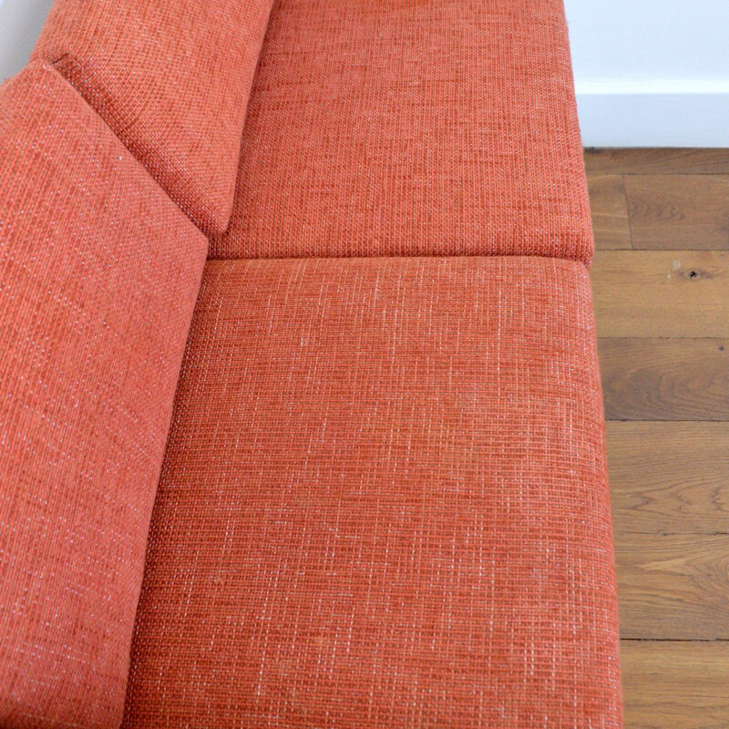 Conjunto de 4 sillones cúbicos vintage, 1980