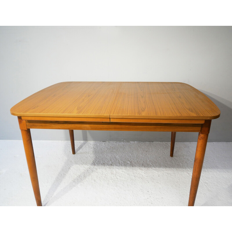 Mid-century extending dining table by Schreiber, 1970s