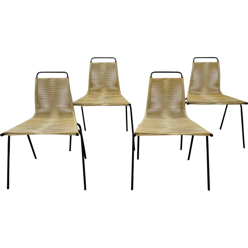 Set of PK 1 chairs, Poul KJAERHOLM - 1956 