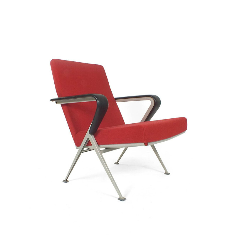 hulp in de huishouding wees stil stap in Vintage repose chair by Friso Kramer and Ahrend de Cirkel, 1960s