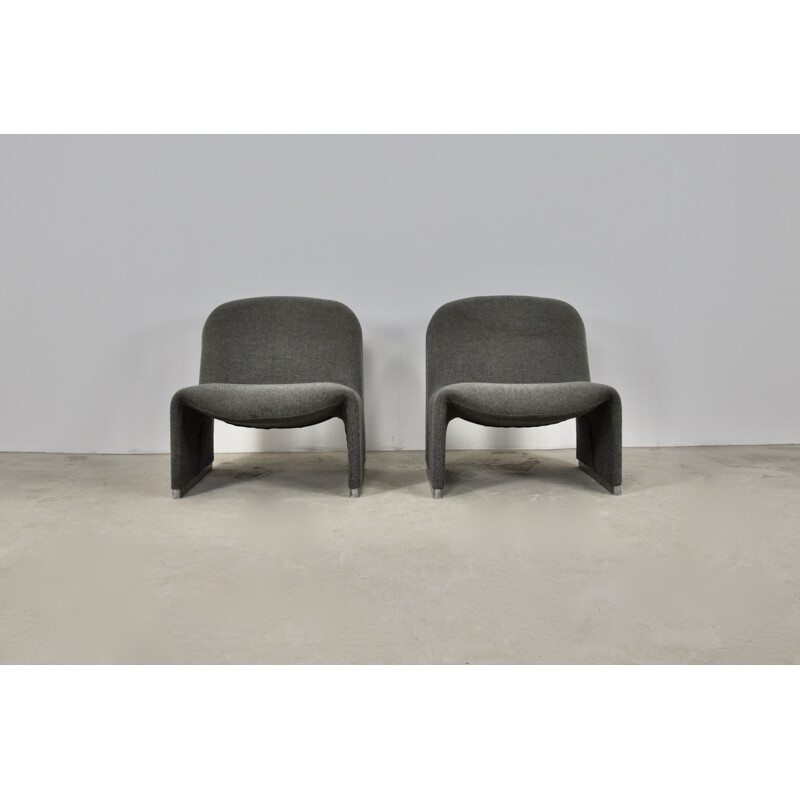 Paire de fauteuils vintage Alky de Giancarlo Piretti pour Anonima Castelli, 1970