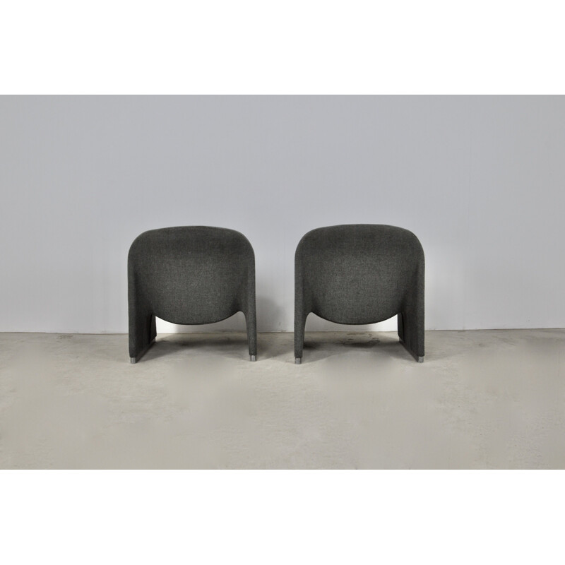 Paire de fauteuils vintage Alky de Giancarlo Piretti pour Anonima Castelli, 1970