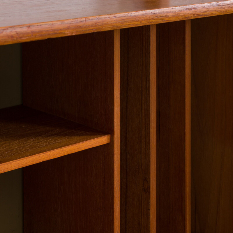 Vintage "Ergo" wall unit with secretary desk by John Texmon for Blindheim Møbelfabrikk, 1960s