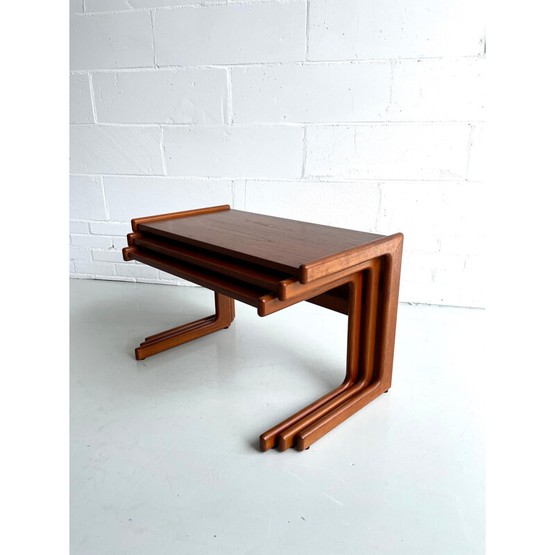 Vintage danish nesting tables