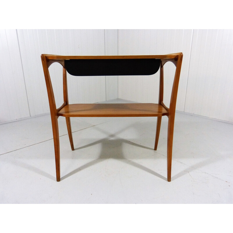 Mid-century teak side table with drawer, 1950s