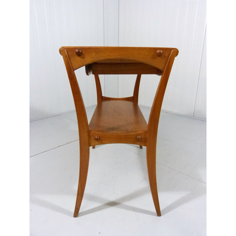 Mid-century teak side table with drawer, 1950s