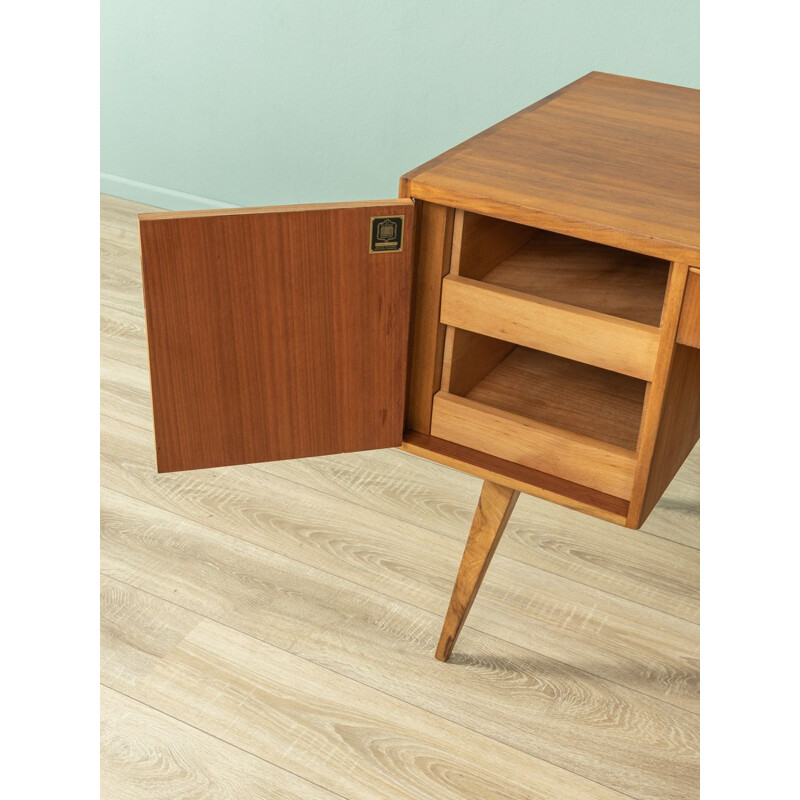 Walnut mid-century desk, 1950s