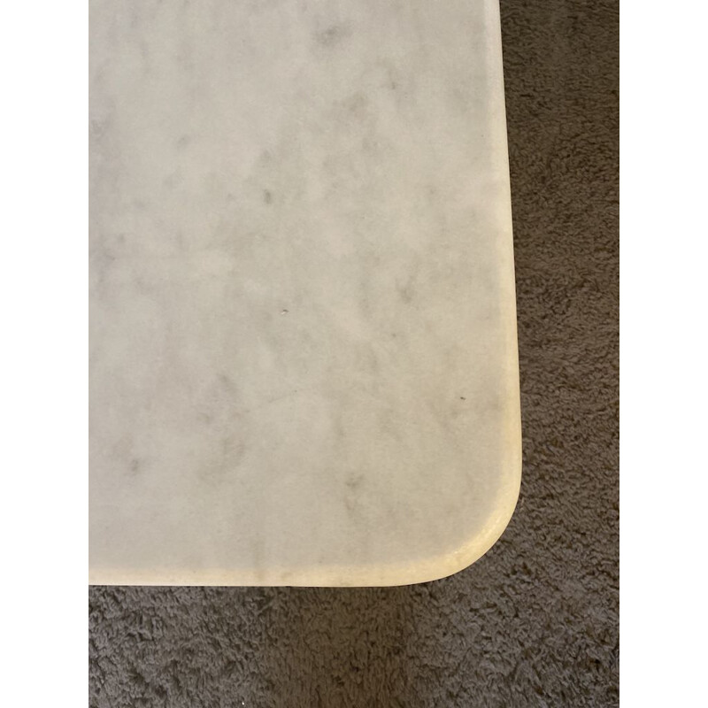 Vintage Carare marble table, 1970