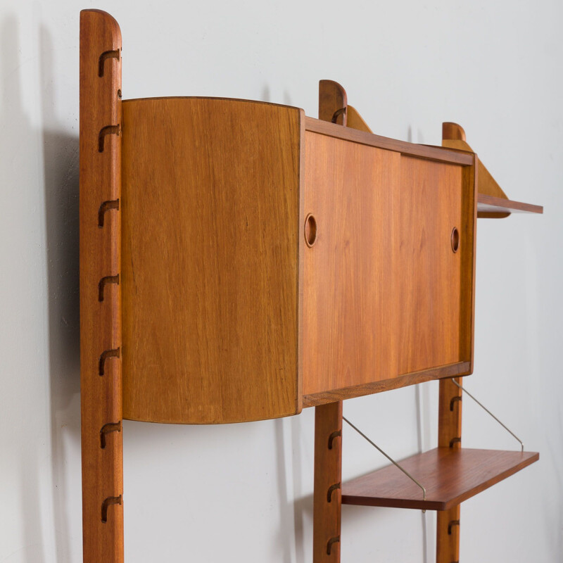 Vintage Ergo modular wall unit by John Texmon for Blindheim Møbelfabrikk, 1960s