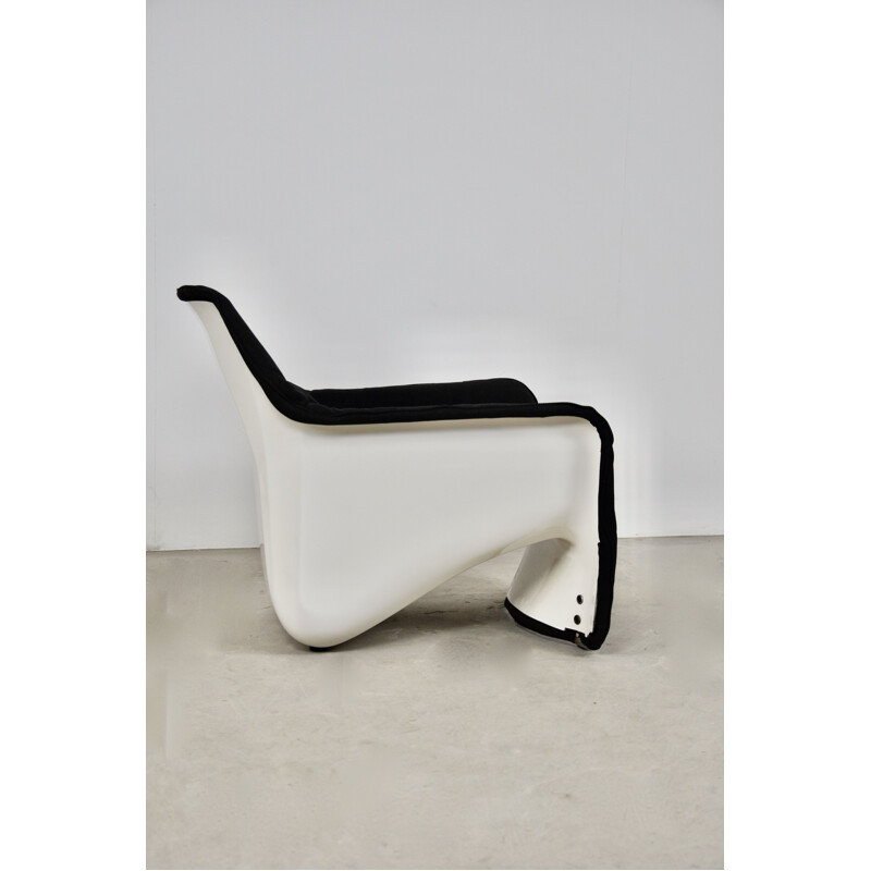 Paire de fauteuils vintage "Bicia" de Carlo Bartoli pour Arflex, 1969