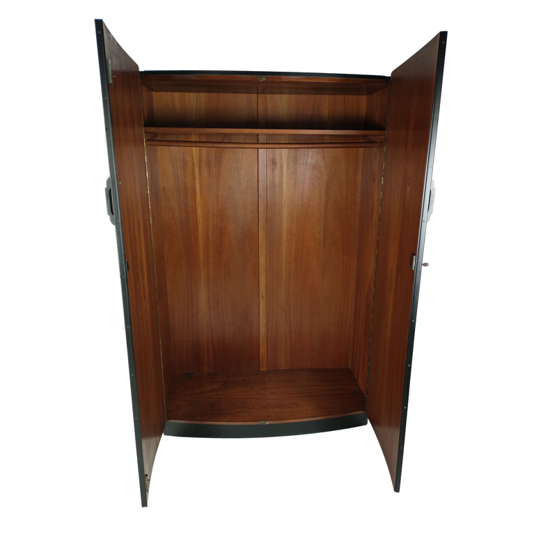 Art Deco vintage walnut cabinet by Jindřich Halabala for UP Závody, 1950s